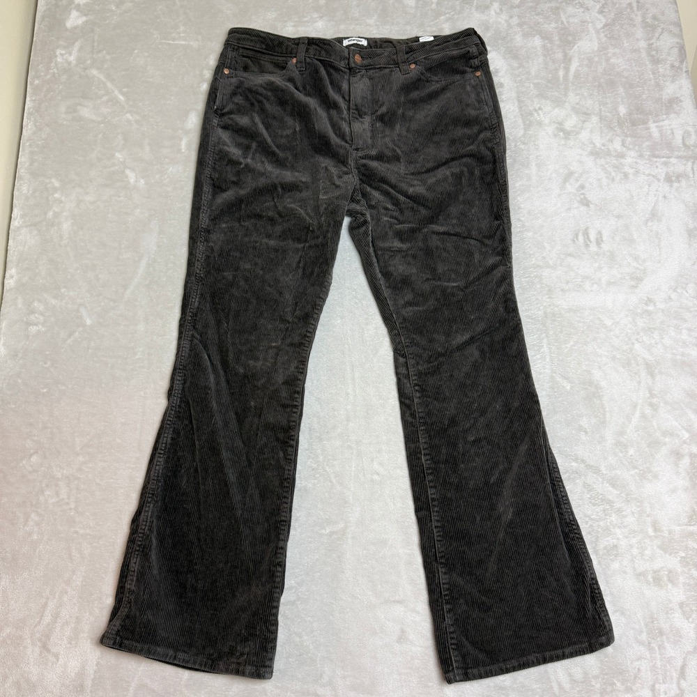 Wrangler Westward 626 Bootcut Pants Mens 34x32 (Fit 38x31) Dark Brown Corduroy